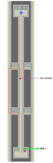 �n���ʘH(�P�[�T�̊X)MAP