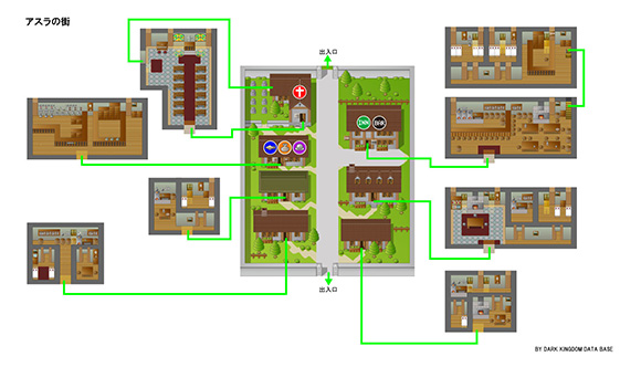 �A�X���̊XMAP