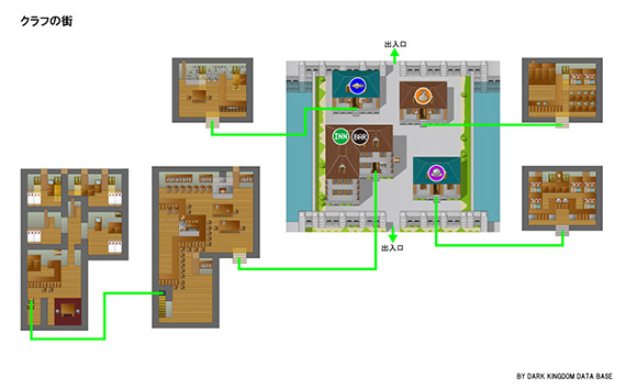 �N���t�̊XMAP